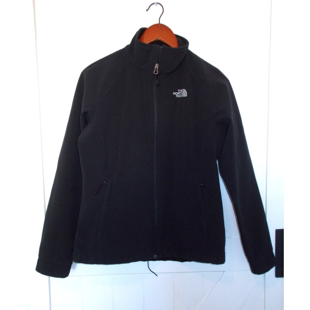 The North Face Full Zip Jacket Coat Black Women's Size M